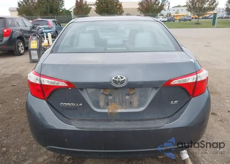 2015 Toyota Corolla Le Plus from USA, damaged, VIN 2T1BURHE0FC246773